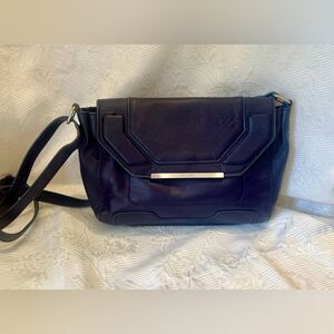 Walter by Walter Baker Spyder Crossbody Bag Purple/Eggplant Leather
